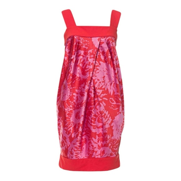 Diane Von Furstenberg Dresses & Skirts - Diane von Furstenberg Payne Printed Silk Dress - Red / Pink - Size 4